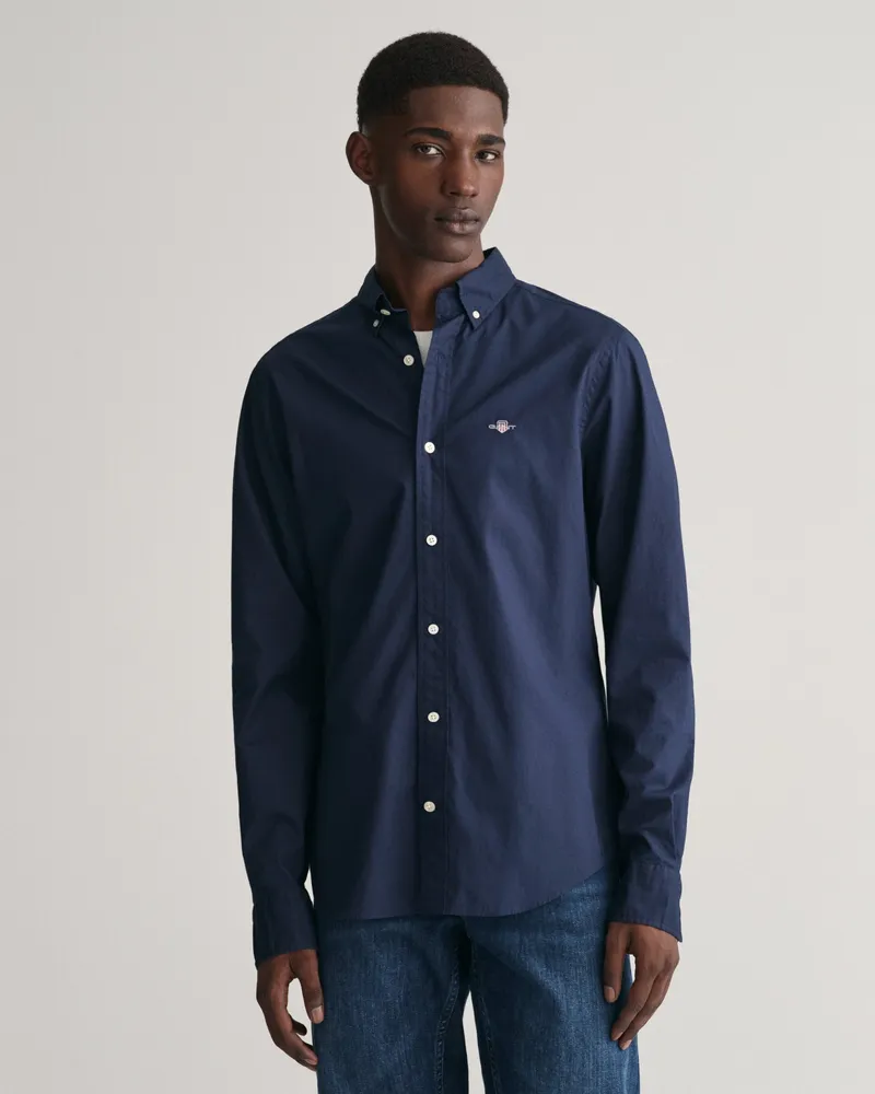 Gant Herren Regular Fit Classic Popeline-Hemd 