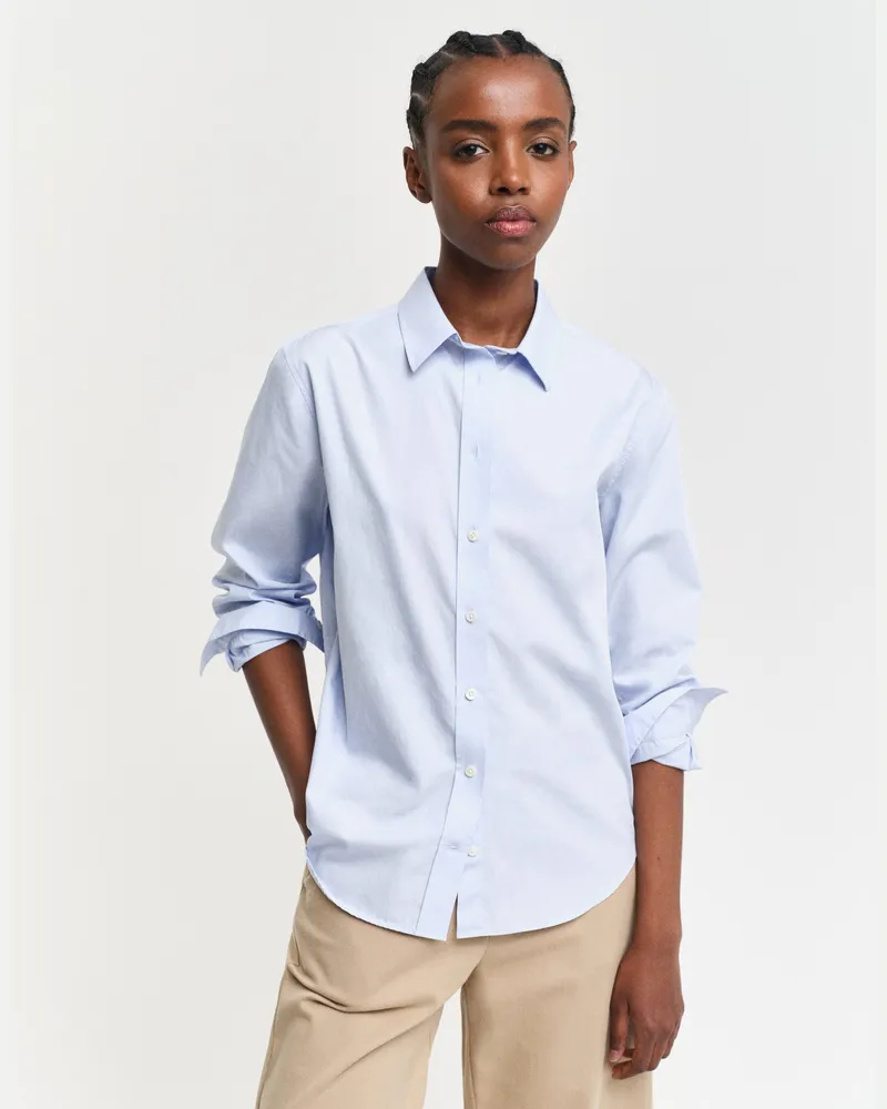 Gant Damen Regular Fit Classic Popeline Bluse 