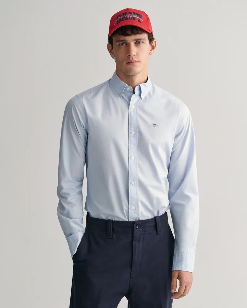 Gant Herren Regular Fit Classic Popeline-Hemd 