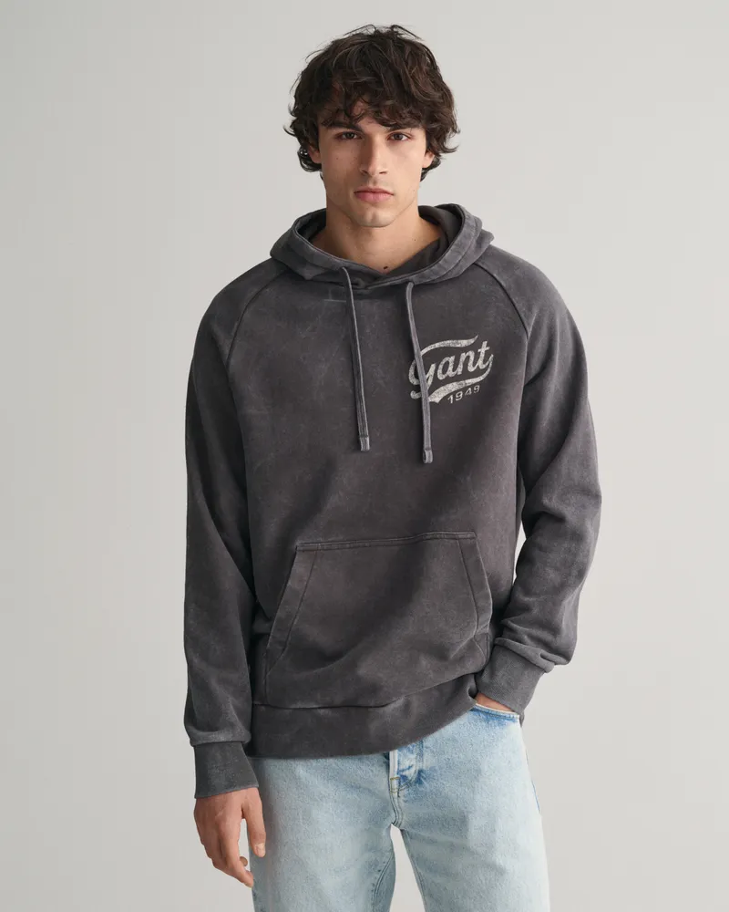Gant Herren Heavy Washed Hoodie 