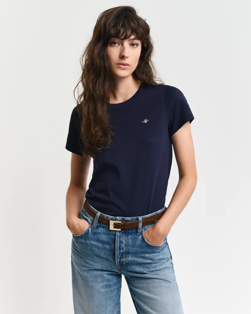 Gant Damen Shield T-Shirt 