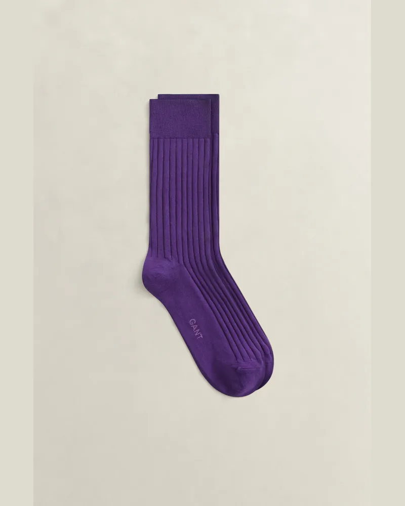 Gant Herren Socken aus Pima-Baumwolle PANSY PURPLE Pansy