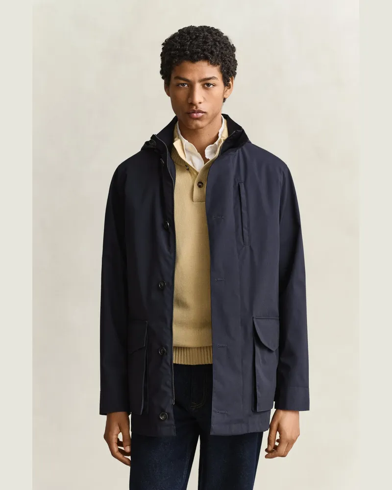 Gant Herren Double Jacke EVENING Blau Evening