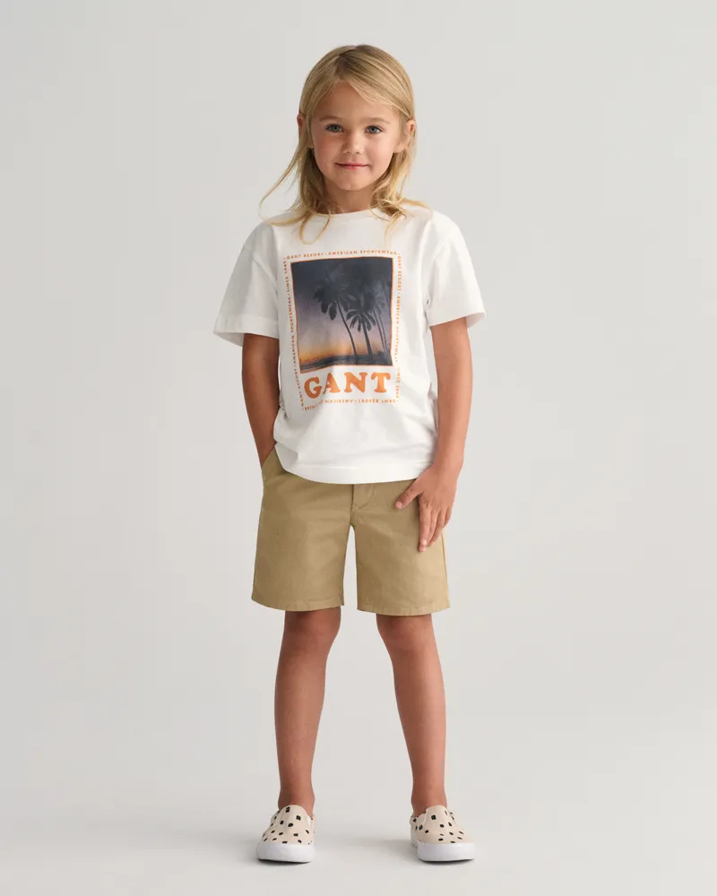 Gant Kids Kids Regular Fit Chinoshorts 