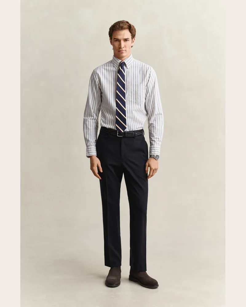 Gant Herren Travel Anzughose EVENING Blau Evening