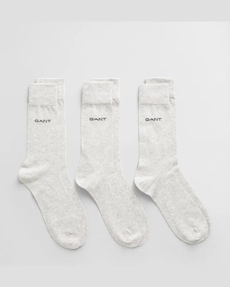 Gant Herren 3er-Pack Socken aus mercerisierter Baumwolle 