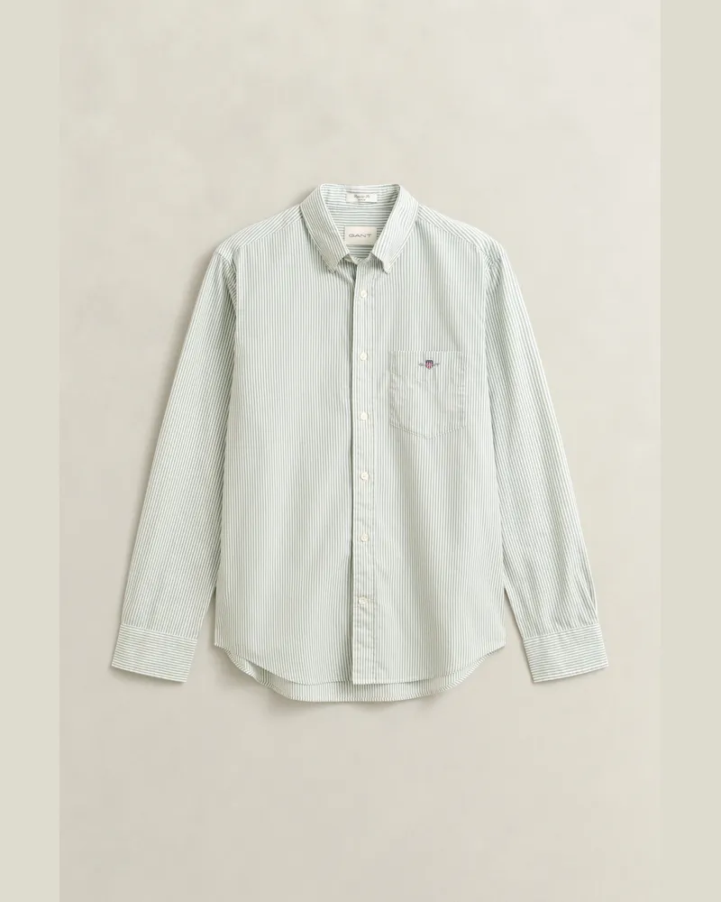 Gant Herren Popeline-Hemd im Regular Fit mit Streifen SURPLUS MINT Surplus