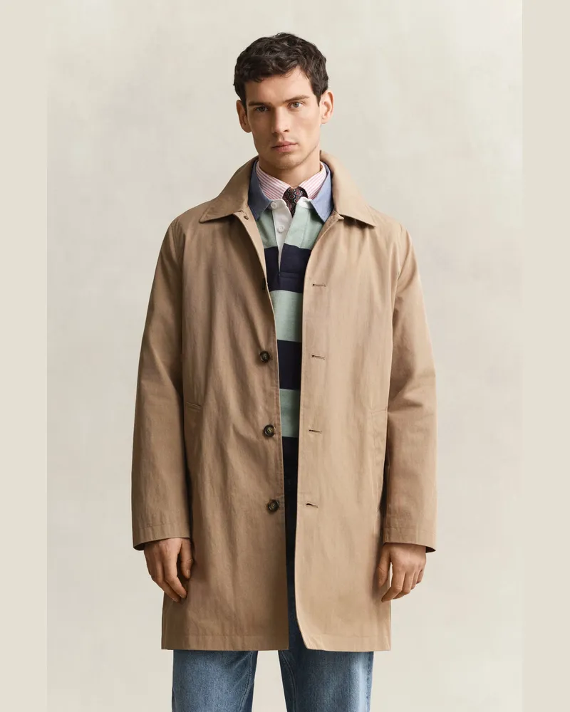Gant Herren Kurzmantel LIGHT TAUPE Light