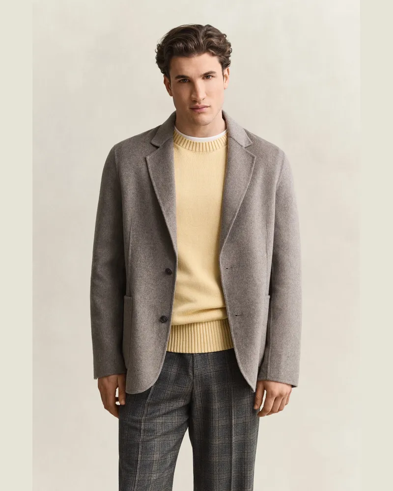 Gant Herren Handgenähtes Sakko MIST TAUPE Mist