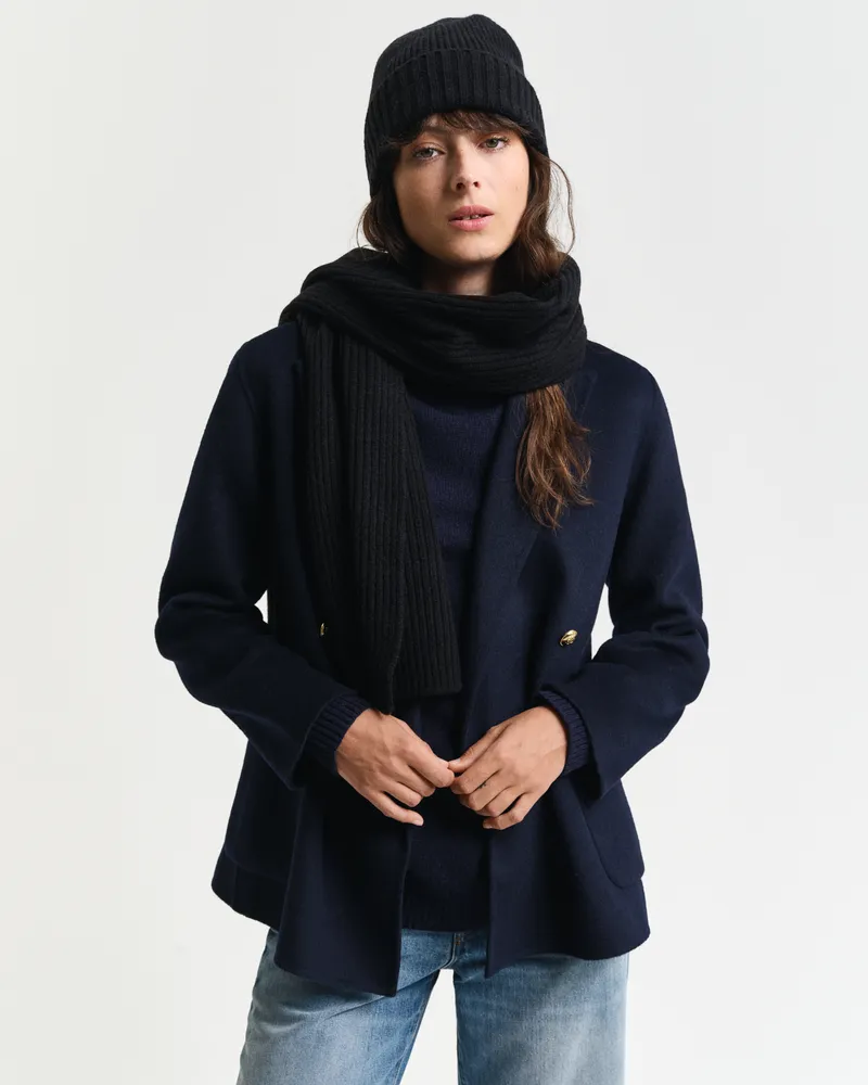 Gant Damen Script Graphic Beanie und Schal im Geschenkset 