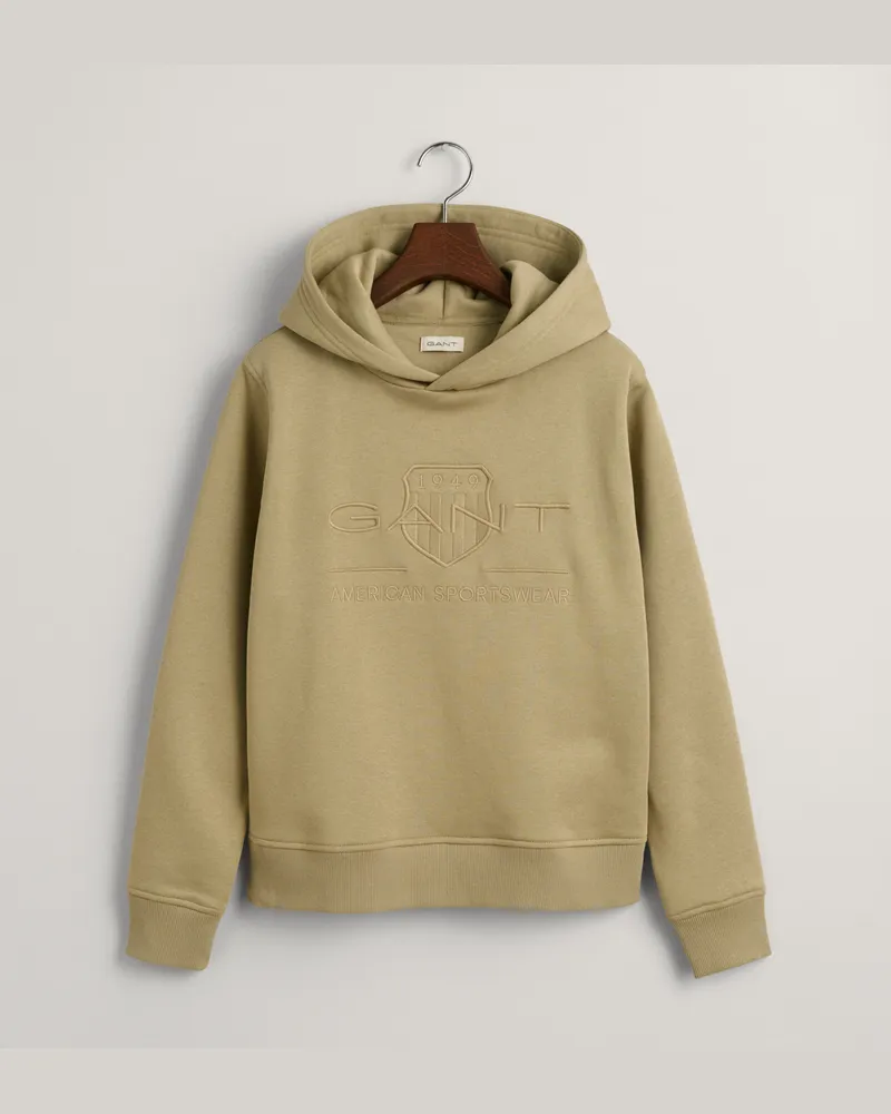 Gant Teens Teens Tonal Shield Hoodie 