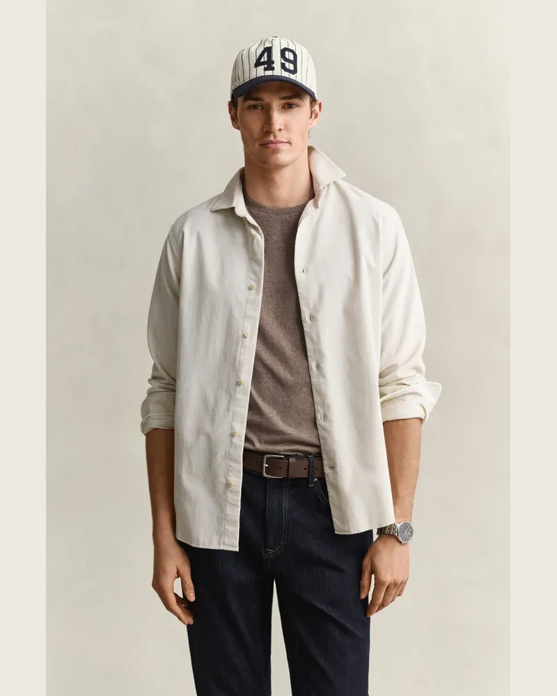 Gant Herren Cordhemd SAND Sand