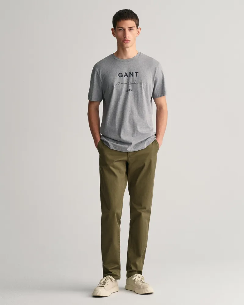 Gant Herren Slim Fit Twill Chinohose 