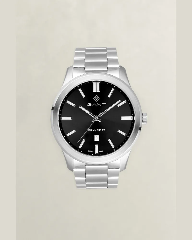 Gant Herren Bridgeton Armbanduhr Schwarz Schwarz