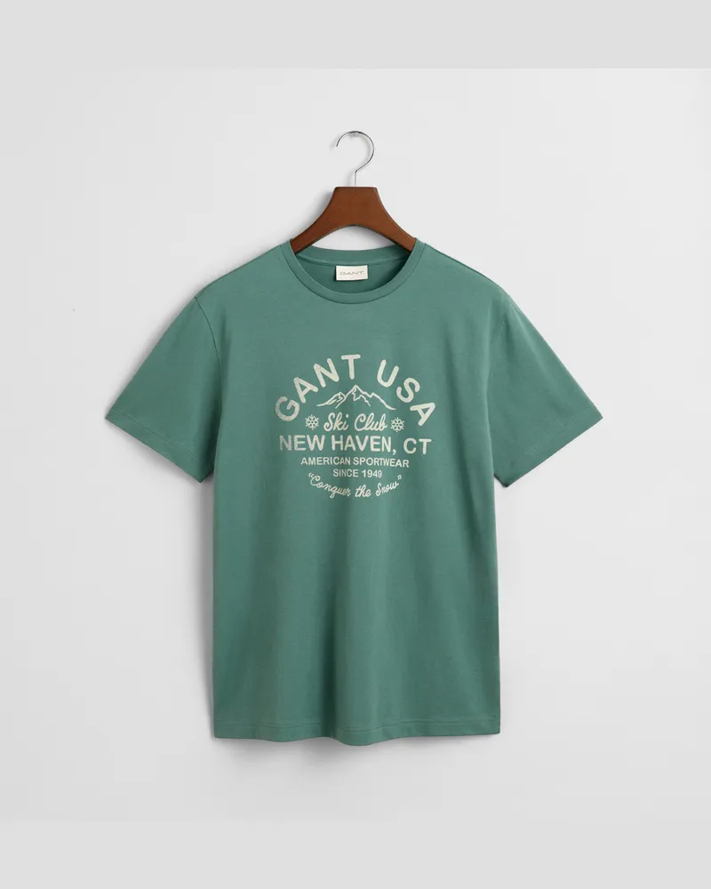 Gant Herren GANT Winter Sports Graphic T-Shirt 