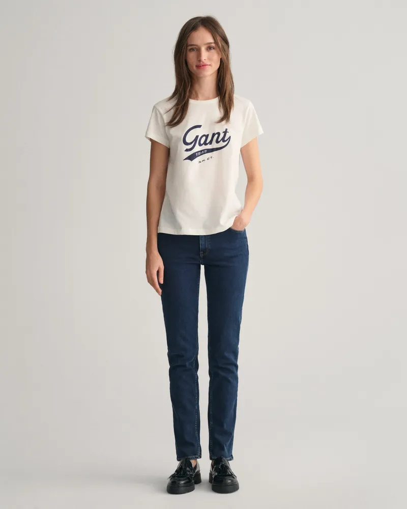 Gant Damen Slim Fit Super Stretch Jeans 