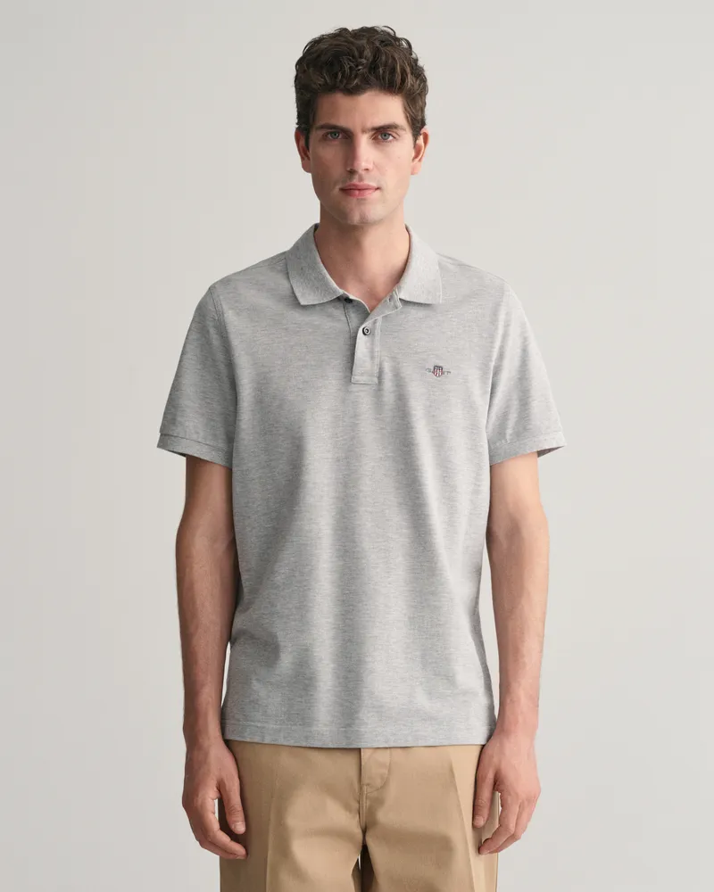 Gant Herren Regular Fit Shield Piqué Poloshirt 