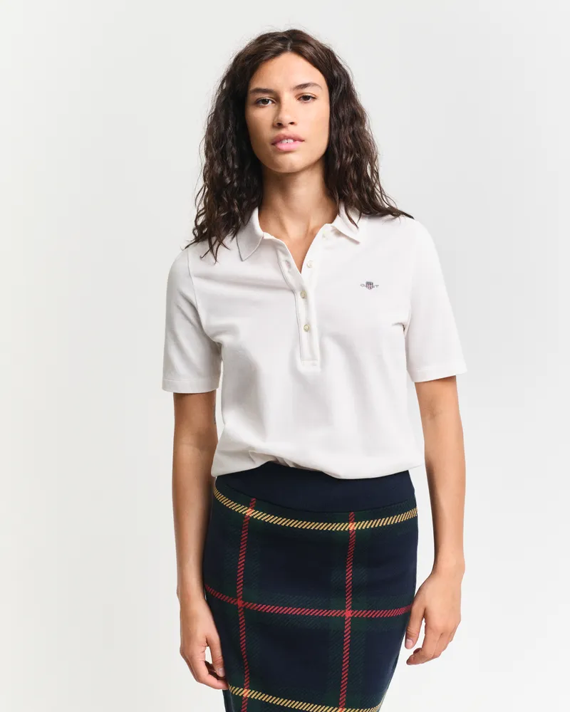 Gant Damen Shield Piqué Poloshirt 