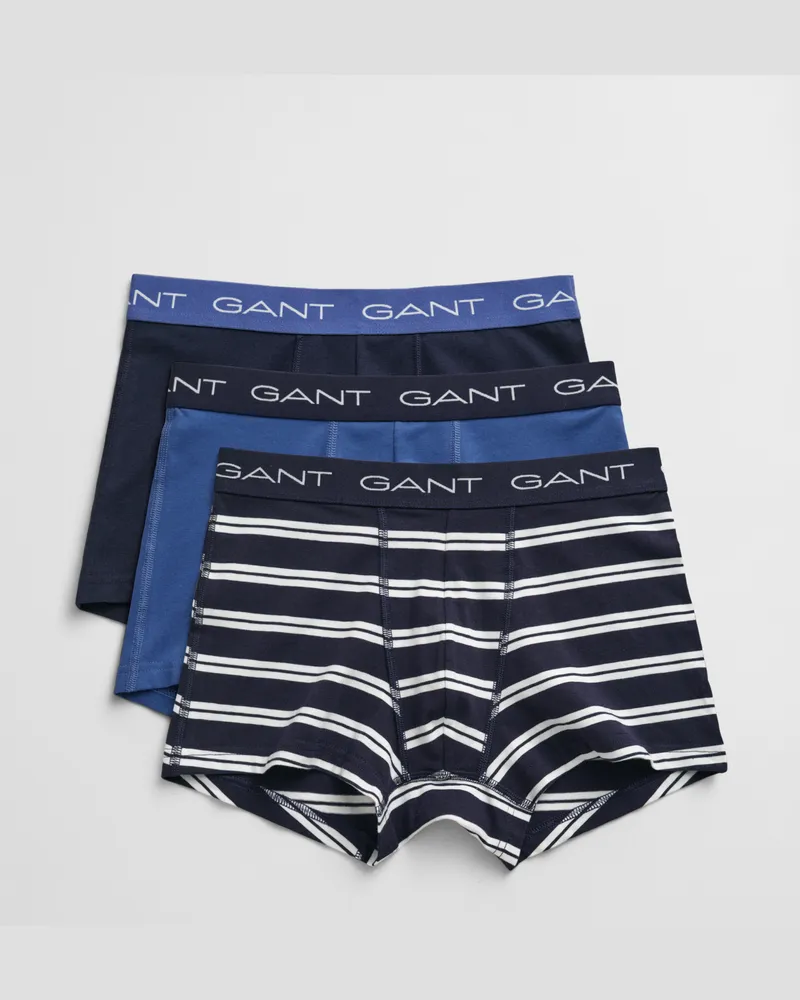 Gant Herren 3er-Pack Boxershorts mit Streifen 