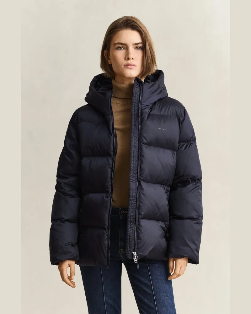 Gant Damen Steppjacke mit mittlerer Wattierung EVENING Blau Evening