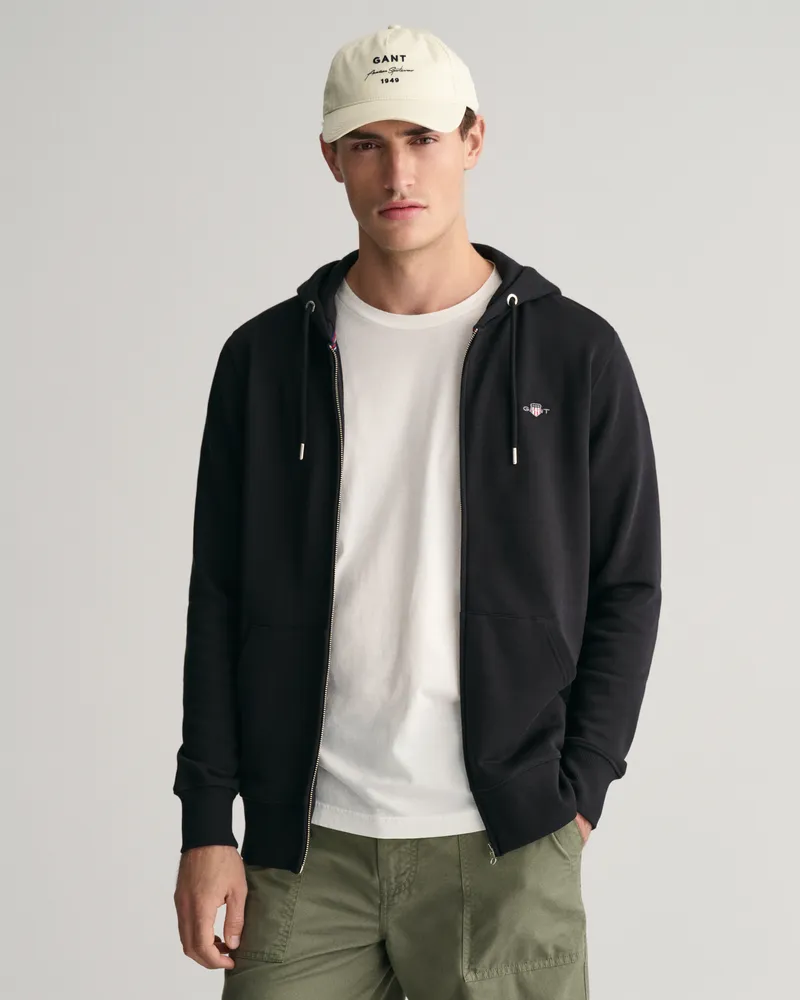 Gant Herren Shield Sweatjacke 