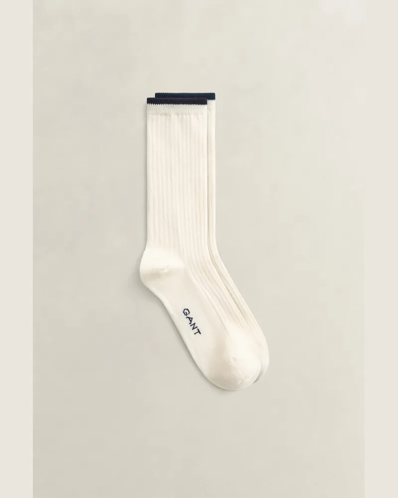 Gant Damen Socken aus Merinowollmix CREAM Cream