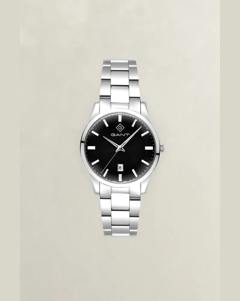 Gant Herren Taunton Armbanduhr Schwarz Schwarz