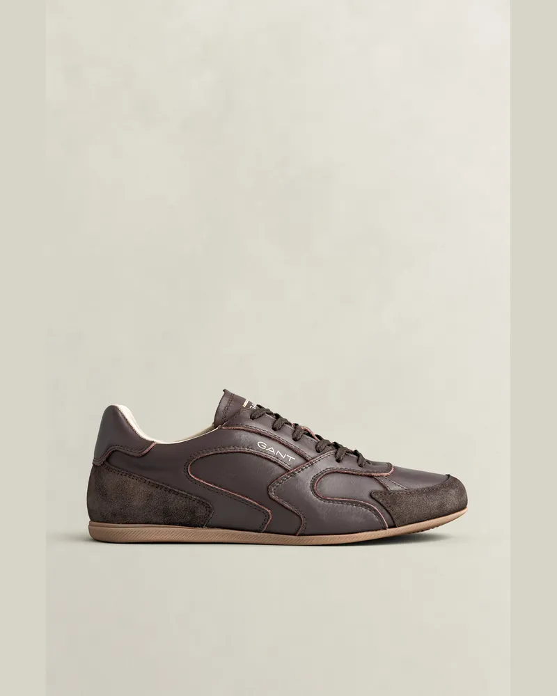 Gant Damen Sperly Ledersneaker DARK Braun Dark