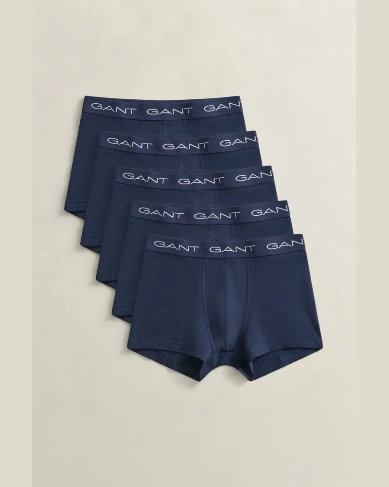 Gant Herren 5er-Pack Boxershorts MARINE Marine