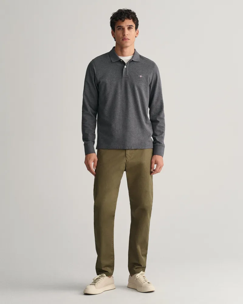 Gant Herren Schmal zulaufende Twill Chinohose 