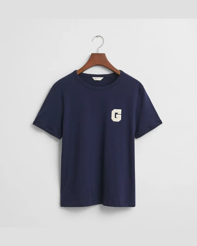 Gant Damen G Badge T-Shirt 