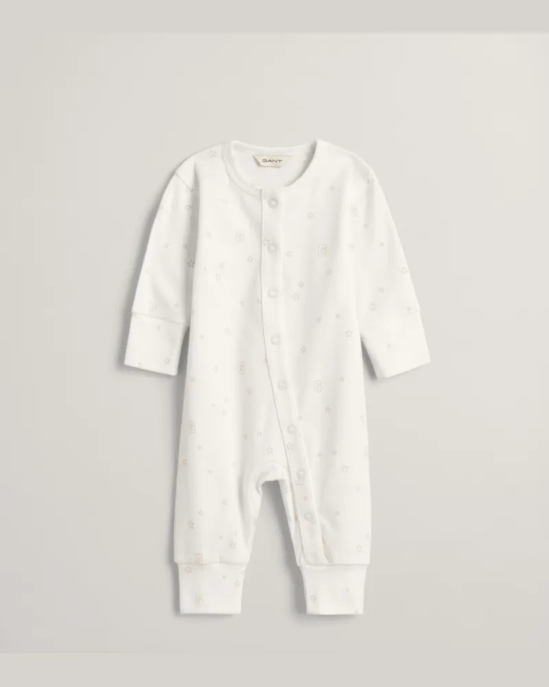 Gant Kids Baby Star & G Pyjama mit Print 