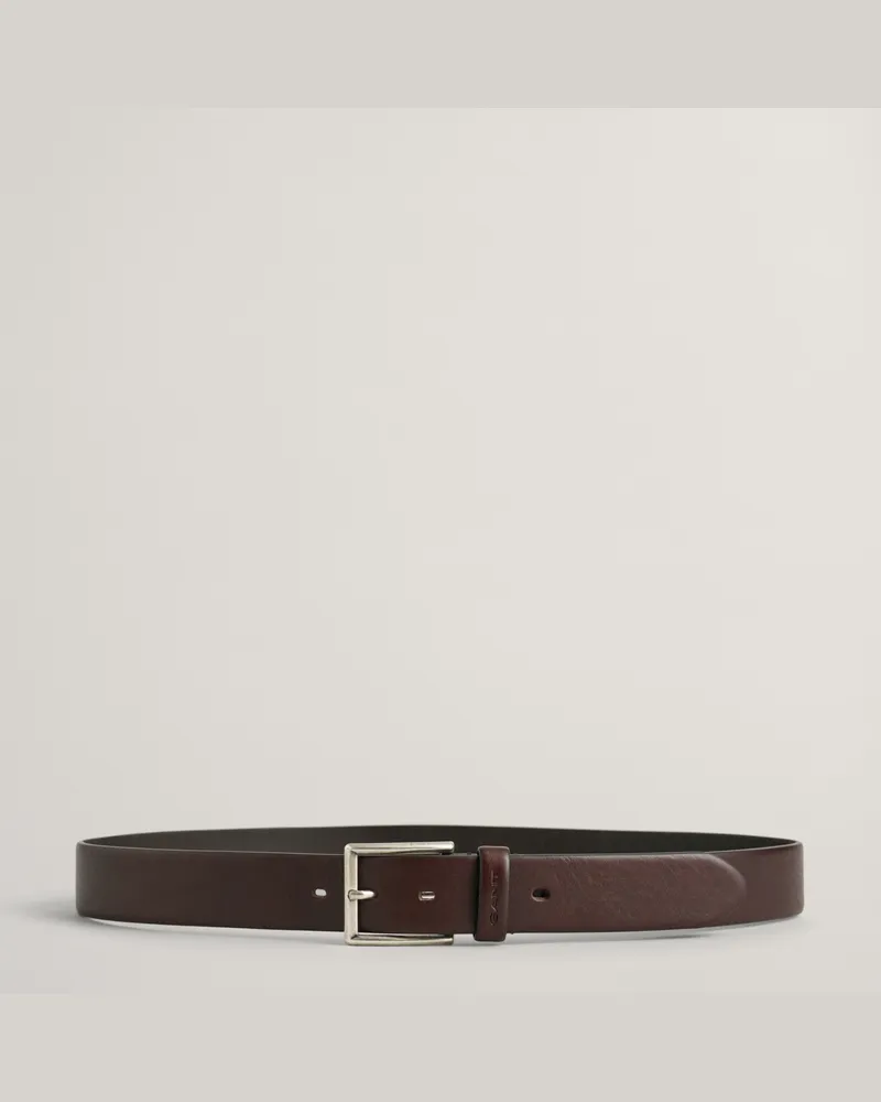 Gant Herren Klassischer Ledergürtel 