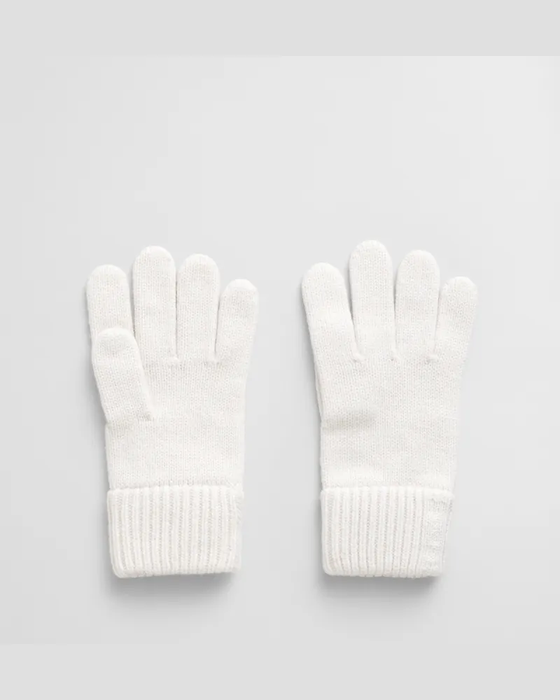 Gant Damen Strick Handschuhe aus Wolle 