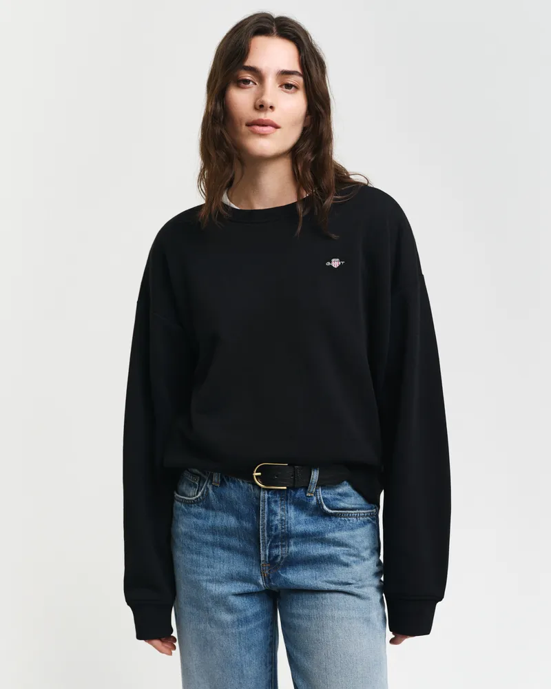 Gant Damen Shield Rundhals-Sweatshirt 