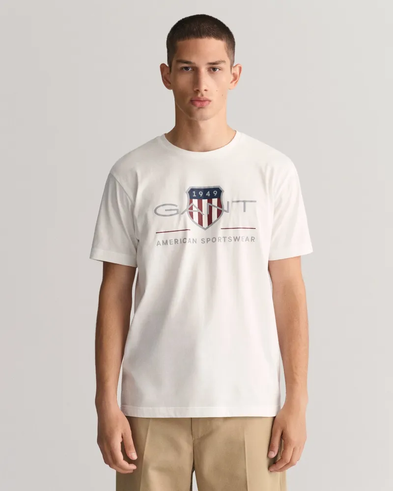 Gant Herren Archive Shield T-Shirt 
