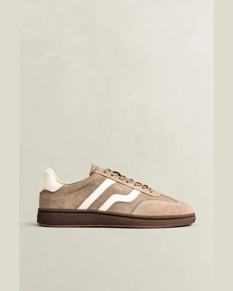 Gant Herren Cuzmo Sneaker aus Veloursleder CERAMIC Grau Ceramic
