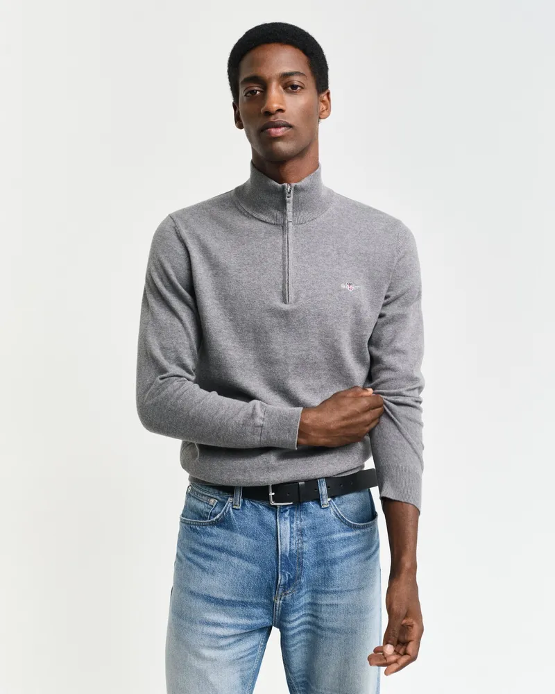 Gant Herren Classic Troyer aus Baumwolle 