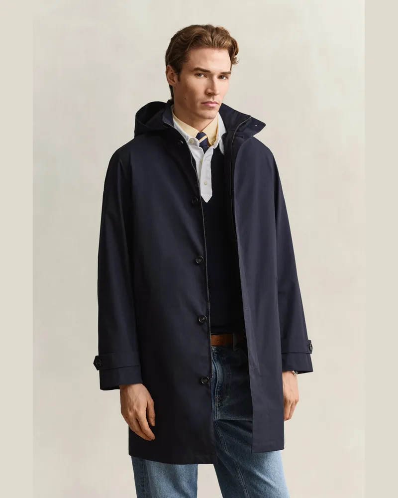 Gant Herren 2-in-1 Mantel EVENING Blau Evening