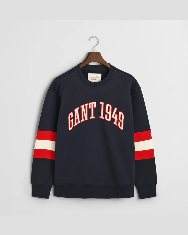 Gant Herren Color Blocked Rundhals-Sweatshirt 