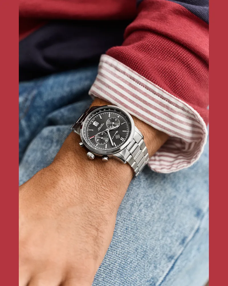 Gant Herren Bergamo Armbanduhr Schwarz Schwarz