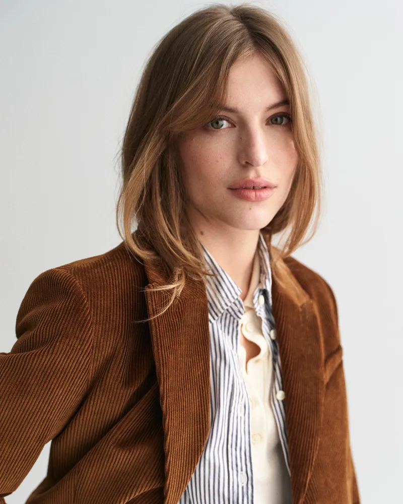 Gant Damen Regular Fit Cordblazer 