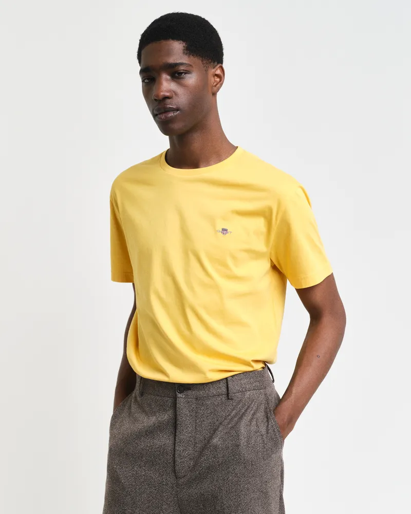 Gant Herren Regular Fit Shield T-Shirt 