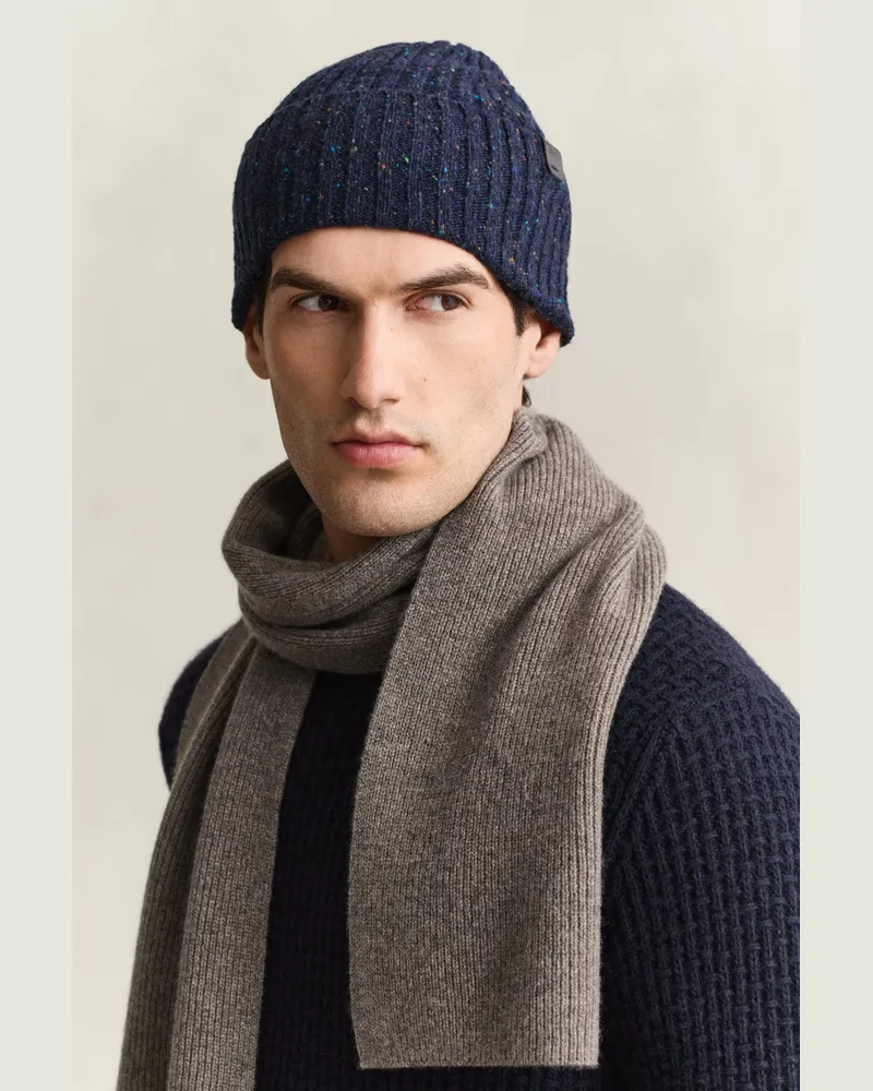 Gant Herren Donegal-Beanie EVENING Blau Evening
