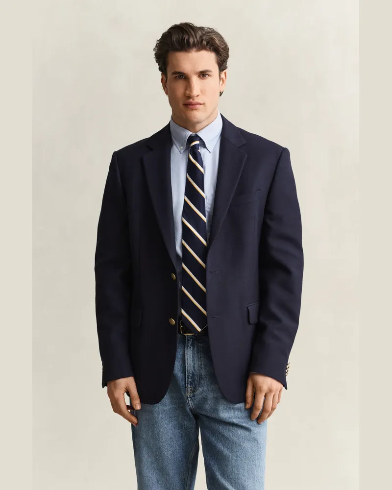 Gant Herren Club Sakko EVENING Blau Evening