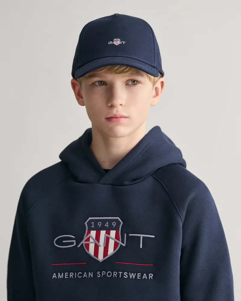 Gant Teens Teens Shield Cap aus Baumwolltwill 