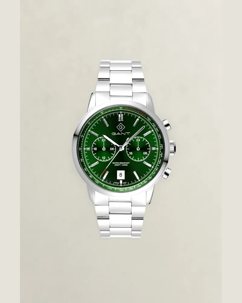 Gant Herren Bergamo Armbanduhr FOREST Grün Forest