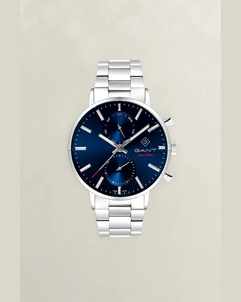 Gant Herren Park Hill Day-Date II Watch CLASSIC Blau Classic
