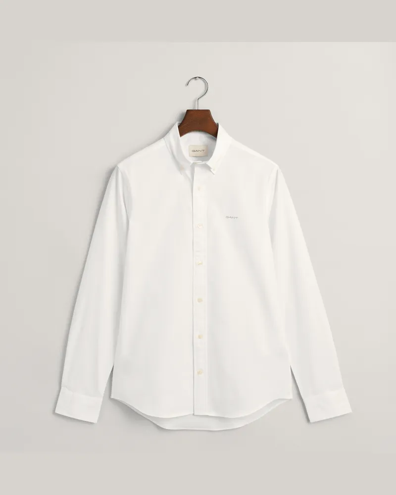 Gant Herren Slim Fit Pinpoint Oxford-Hemd 