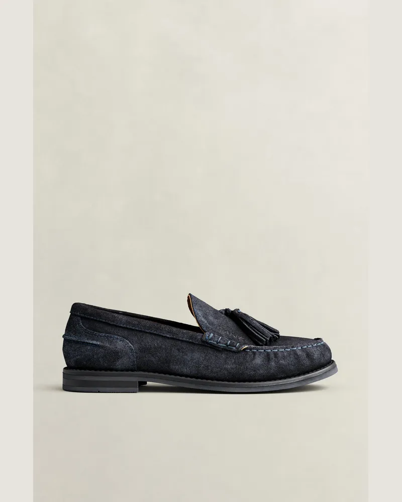 Gant Damen Gracelyn Loafer aus Veloursleder MARINE Marine